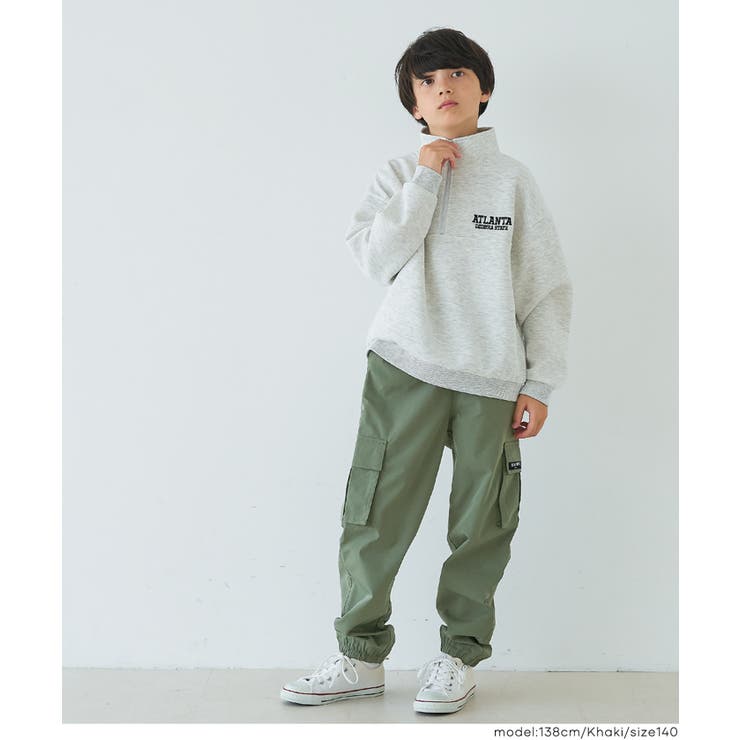 ロゴネームパラシュートパンツ キッズ | coca | 詳細画像2 