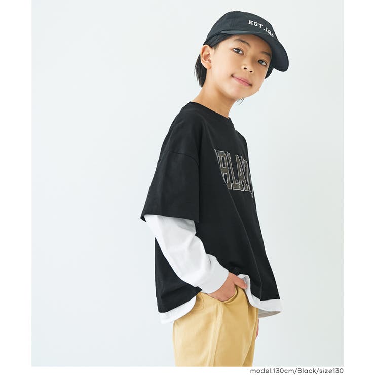 レイヤード長袖Tシャツ | coca | 詳細画像10 