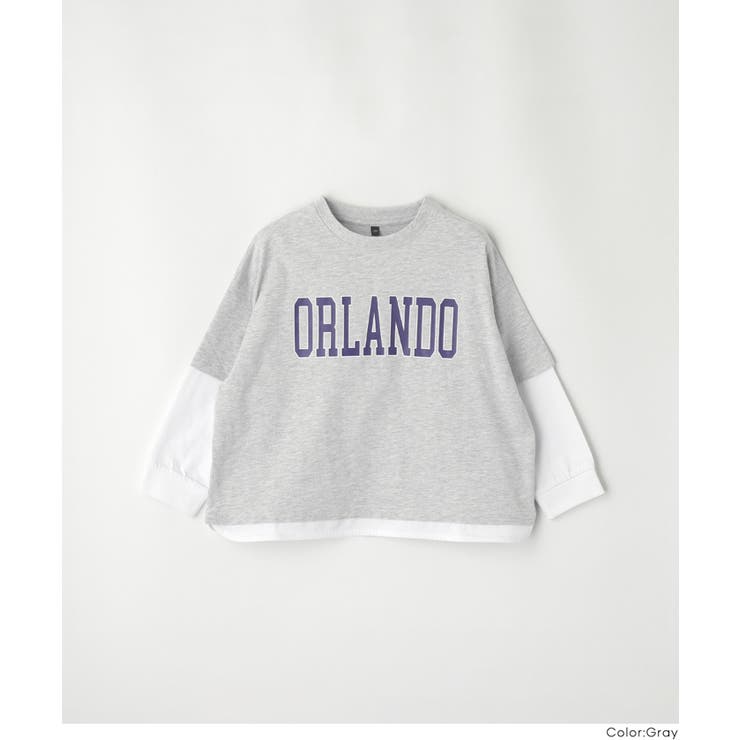 レイヤード長袖Tシャツ | coca | 詳細画像13 