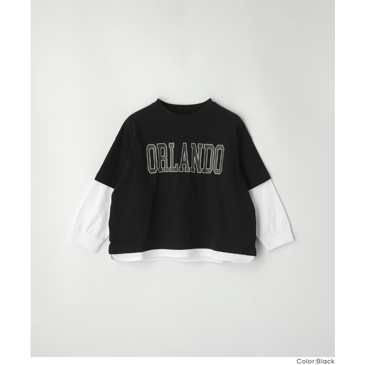 レイヤード長袖Tシャツ | coca | 詳細画像14 