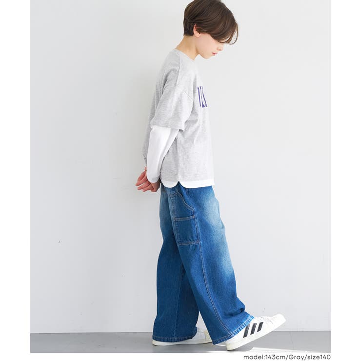 レイヤード長袖Tシャツ | coca | 詳細画像2 