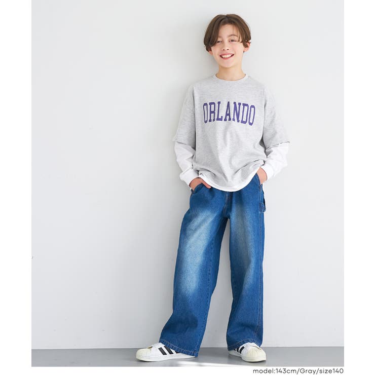 レイヤード長袖Tシャツ | coca | 詳細画像4 