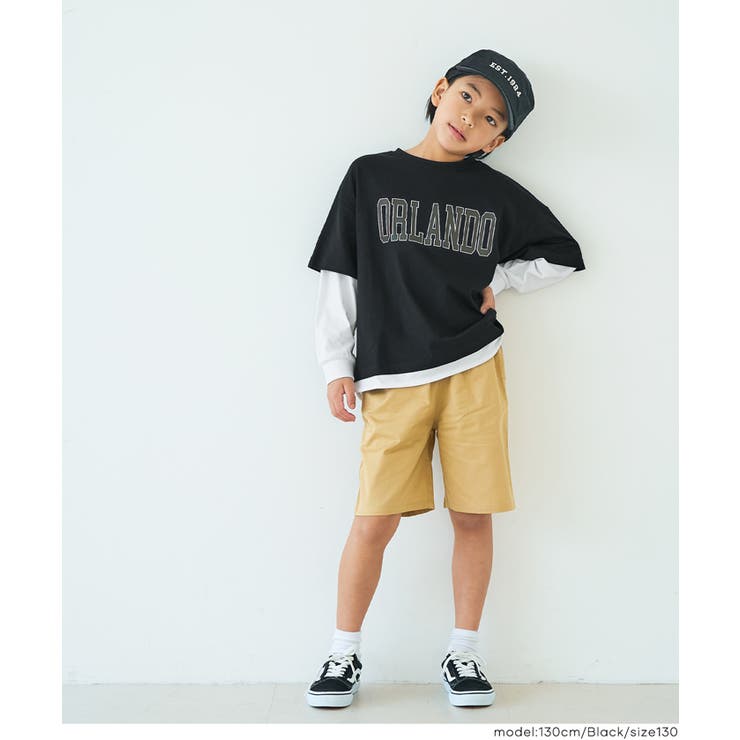 レイヤード長袖Tシャツ | coca | 詳細画像7 