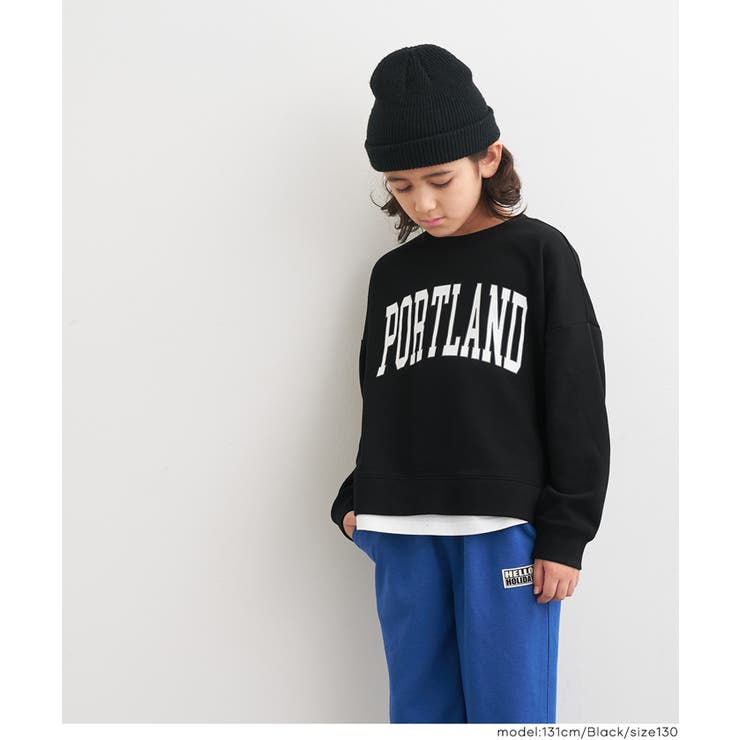 レイヤードロゴスウェットトップス | coca | 詳細画像11 