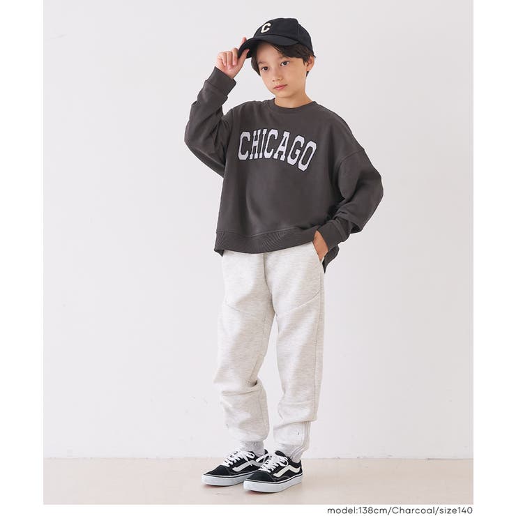 ワッペンスウェットトップス | coca | 詳細画像2