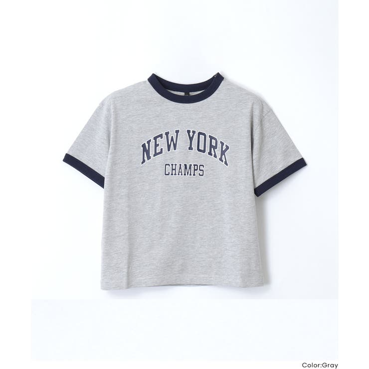 プリントリンガーTシャツ | coca | 詳細画像16 
