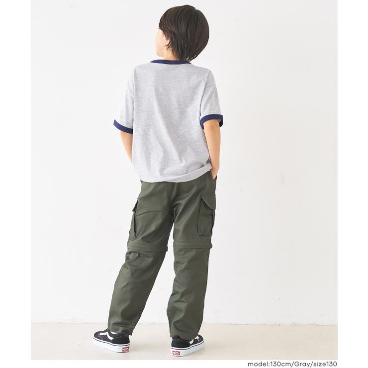 プリントリンガーTシャツ | coca | 詳細画像4 