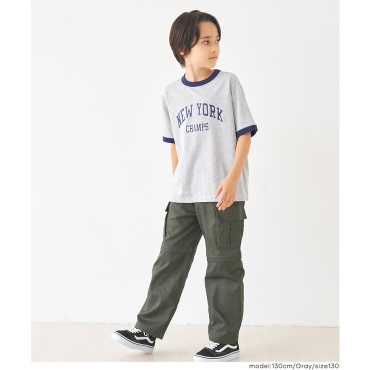 プリントリンガーTシャツ | coca | 詳細画像6 