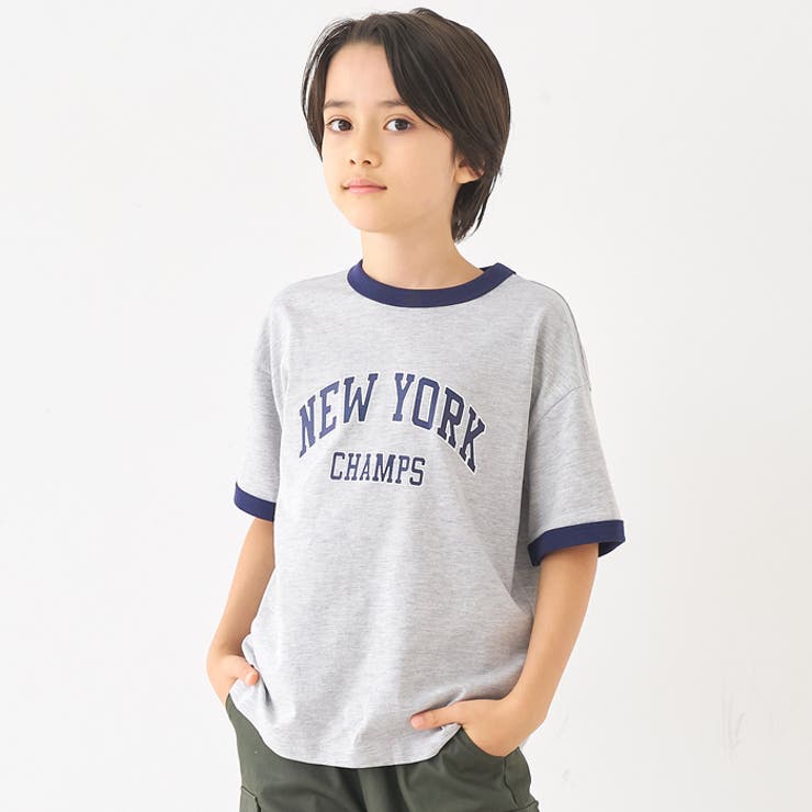 プリントリンガーTシャツ | coca | 詳細画像1 