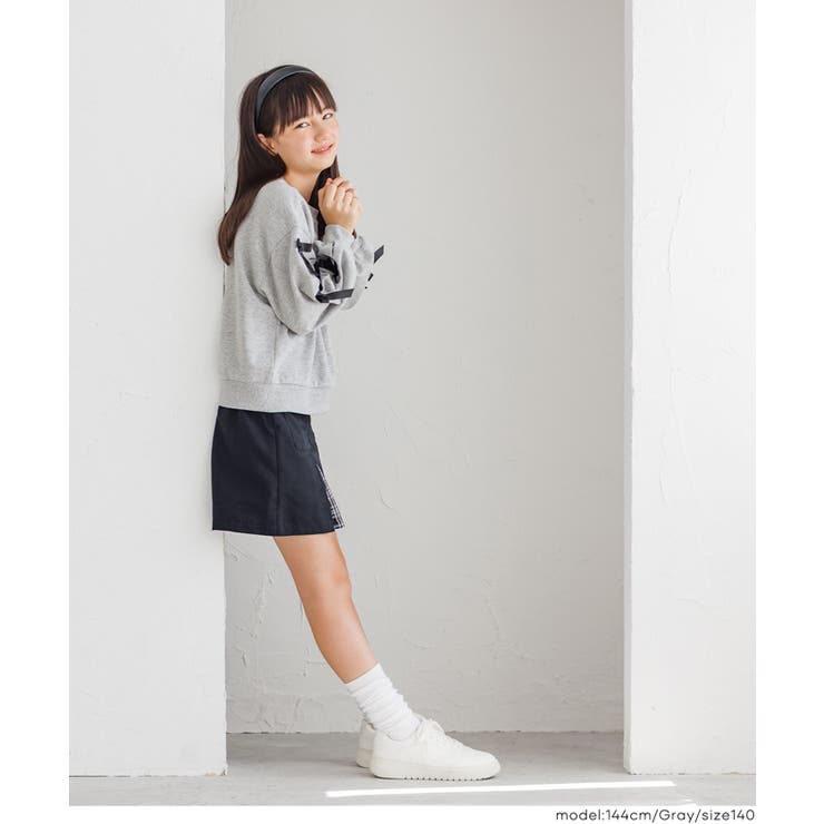 袖リボンスウェットトップス | coca | 詳細画像6