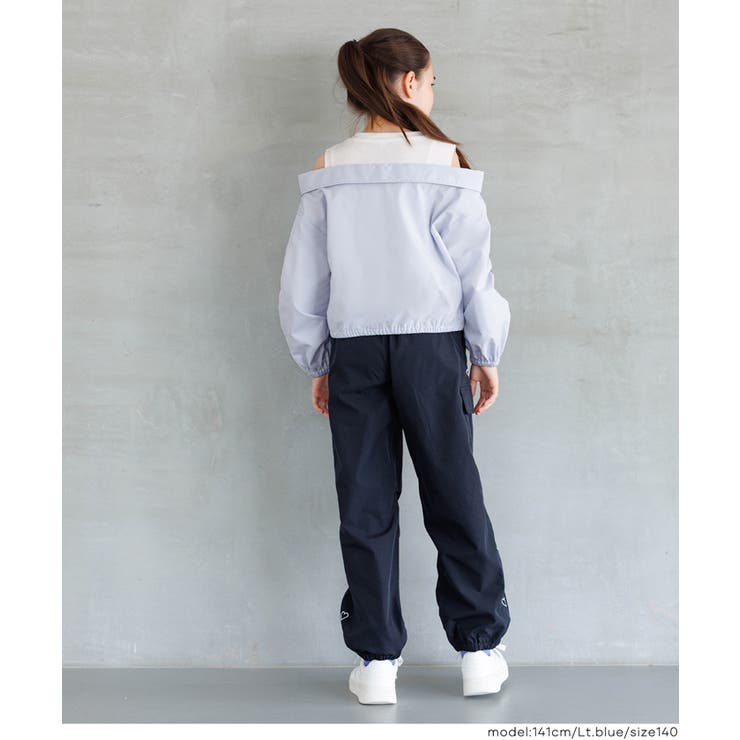 タンクドッキング肩あき長袖シャツ キッズ | coca | 詳細画像9 