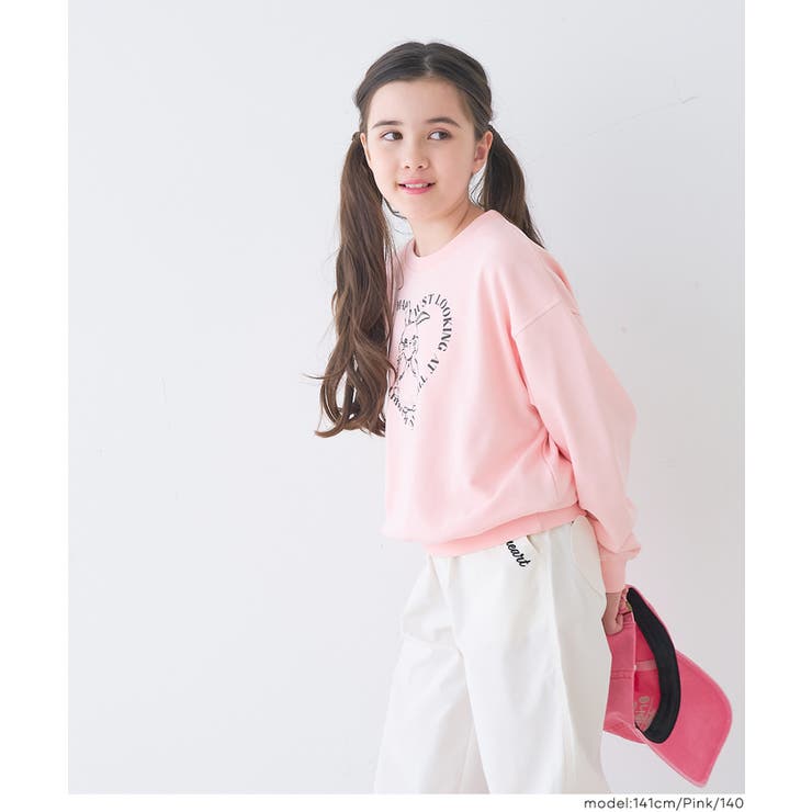 ウサギイラストスウェットトップス | coca | 詳細画像12 