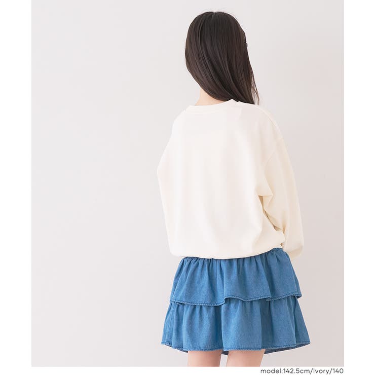 ウサギイラストスウェットトップス | coca | 詳細画像6 