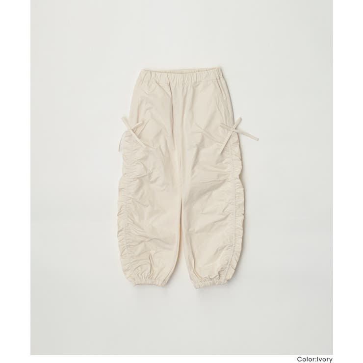 裏微起毛サイドシャーリングパンツ | coca | 詳細画像13 