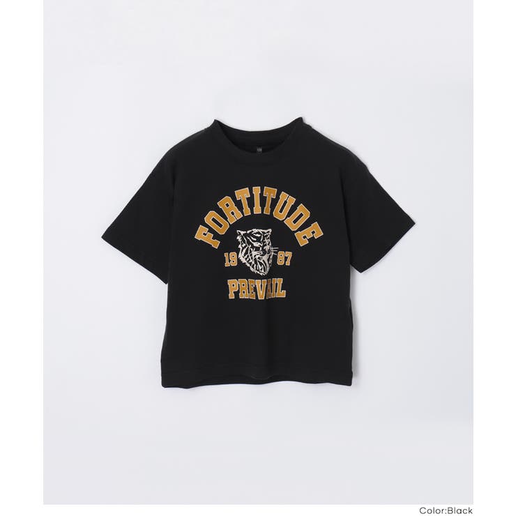 タイガープリント半袖Tシャツ キッズ | coca | 詳細画像14 