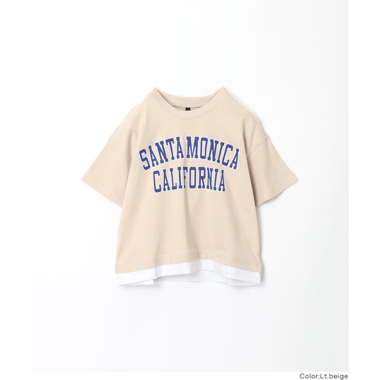 レイヤードカレッジTシャツ | coca | 詳細画像2 