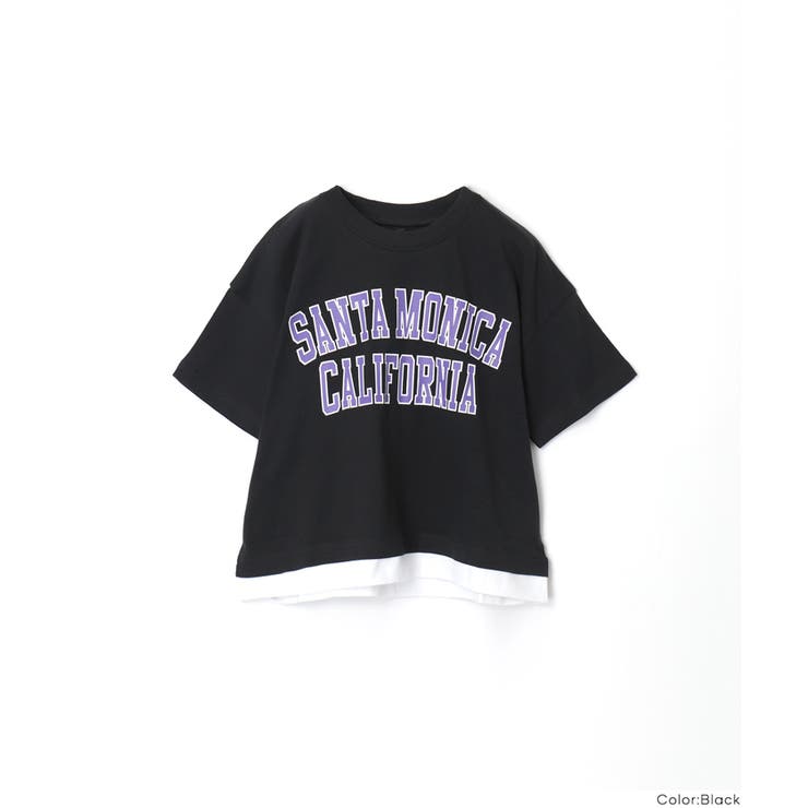 レイヤードカレッジTシャツ | coca | 詳細画像3 