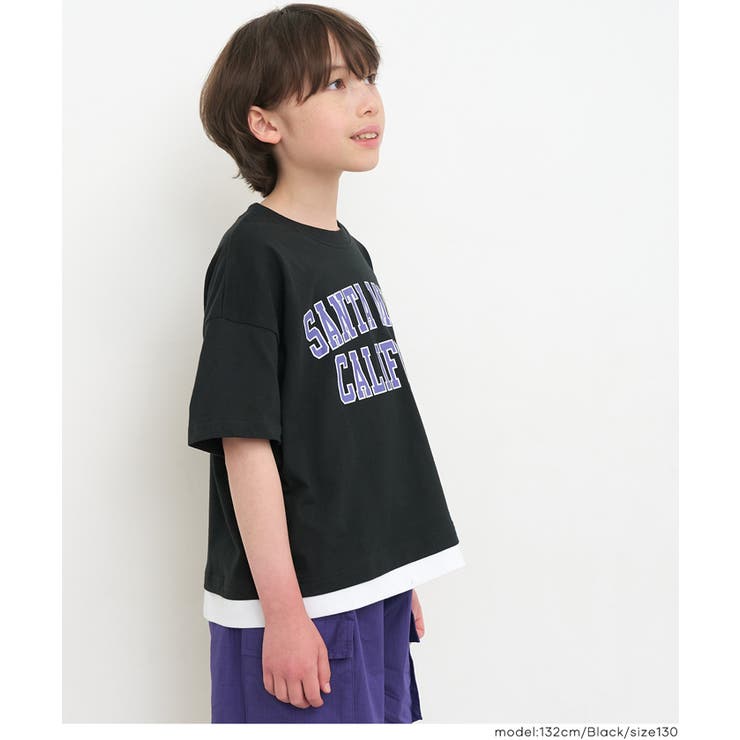 レイヤードカレッジTシャツ | coca | 詳細画像5 