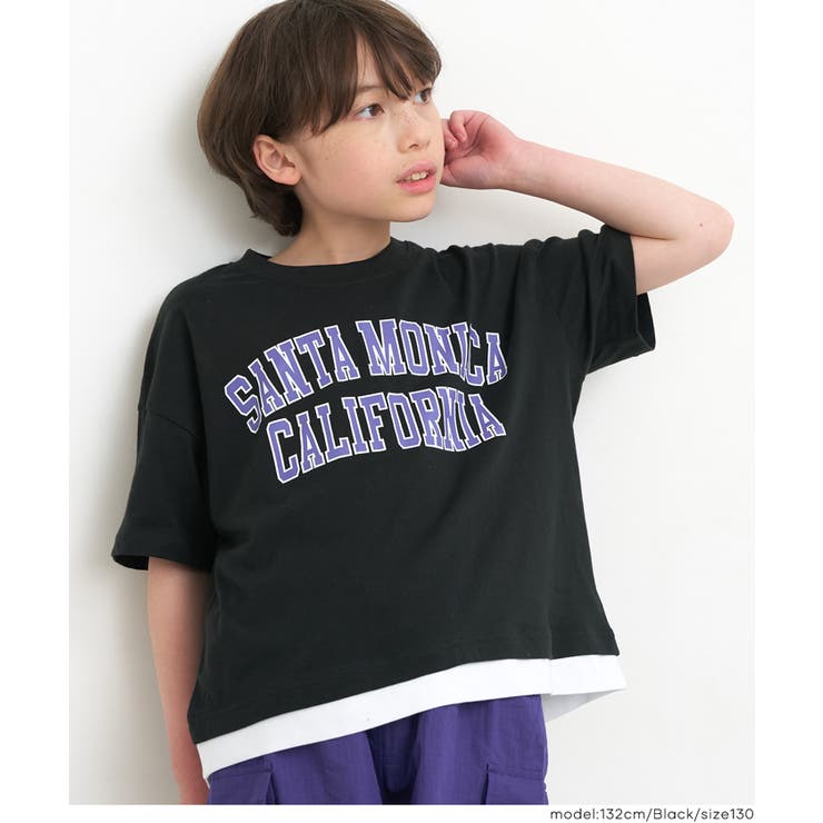 レイヤードカレッジTシャツ | coca | 詳細画像8 