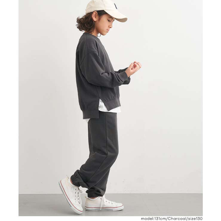 ネームスウェットジョガーパンツ キッズ | coca | 詳細画像3 