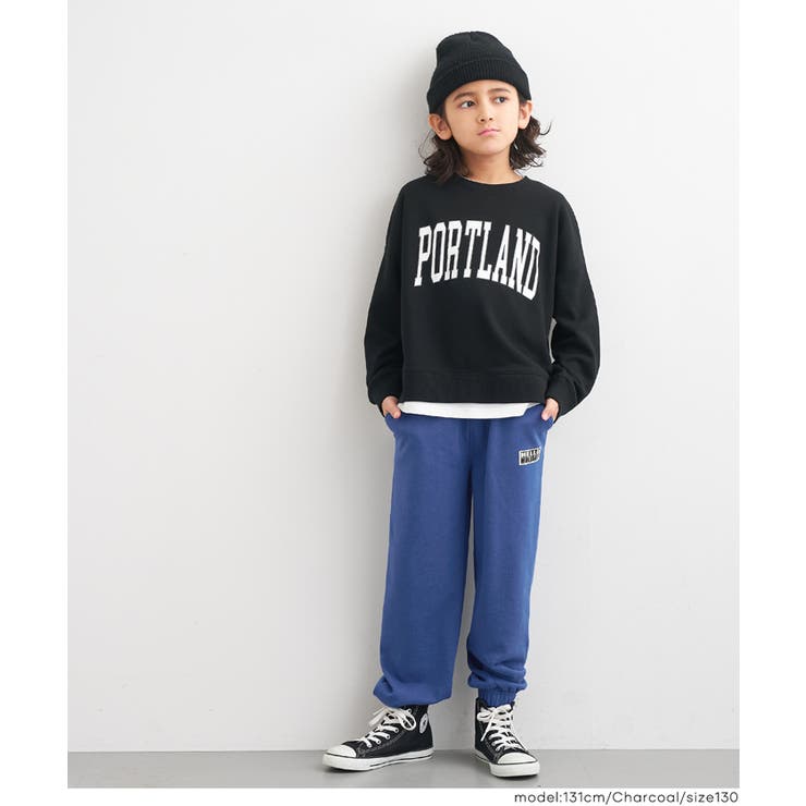 ネームスウェットジョガーパンツ キッズ | coca | 詳細画像7 