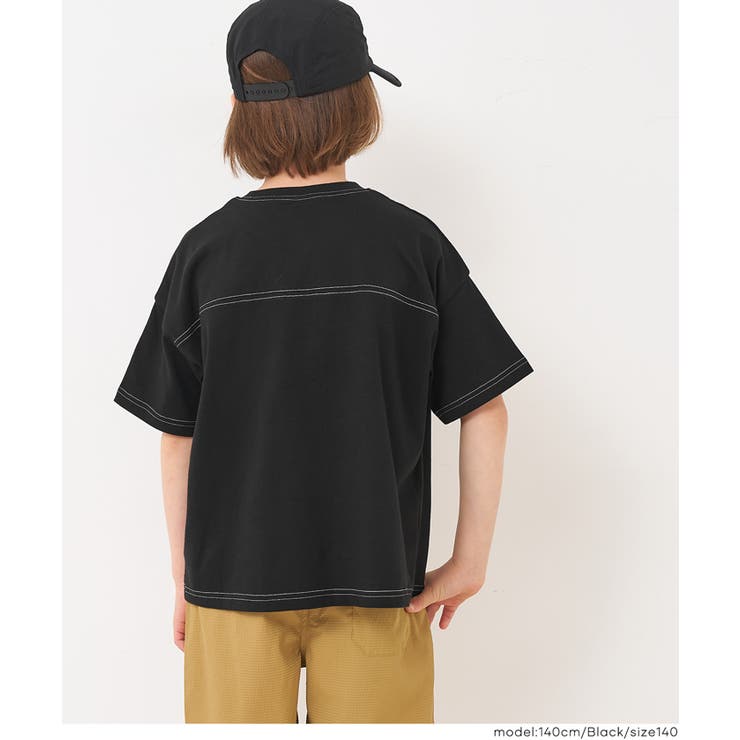 半袖刺繍フットボールTシャツ | coca | 詳細画像12 
