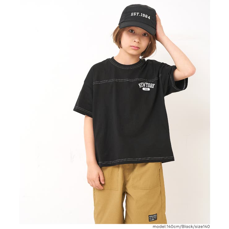 半袖刺繍フットボールTシャツ | coca | 詳細画像9 