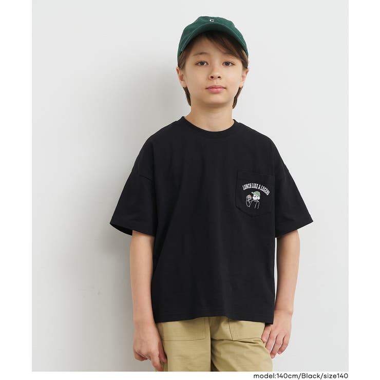ポケットプリント半袖Tシャツ  | coca | 詳細画像11 