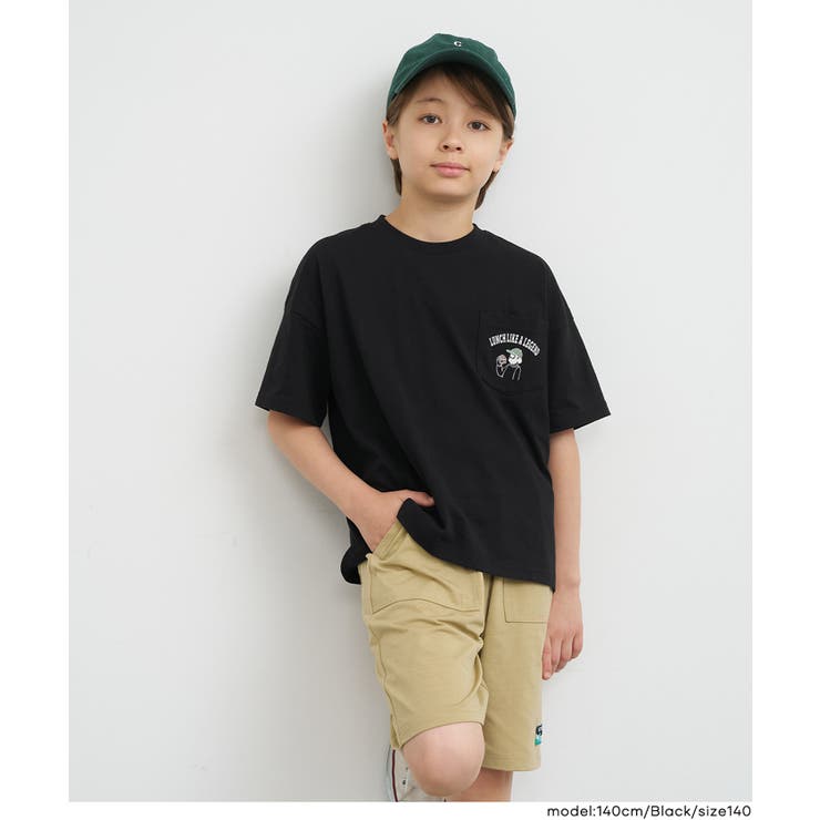 ポケットプリント半袖Tシャツ  | coca | 詳細画像13 