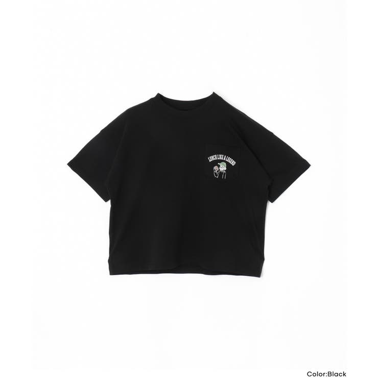 ポケットプリント半袖Tシャツ  | coca | 詳細画像16 