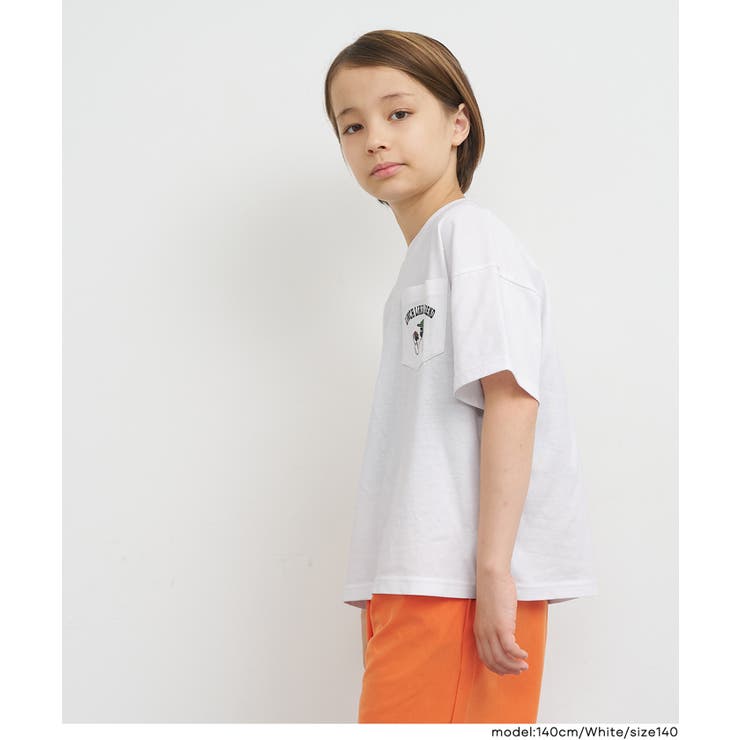 ポケットプリント半袖Tシャツ  | coca | 詳細画像3 