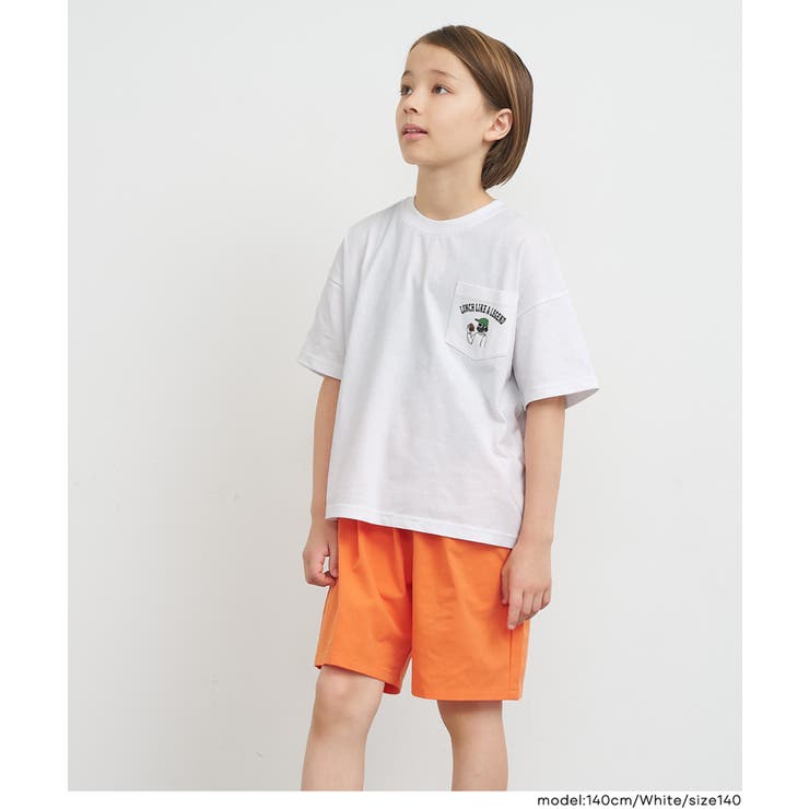 ポケットプリント半袖Tシャツ  | coca | 詳細画像7 