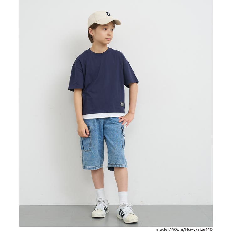 レイヤード半袖Tシャツ | coca | 詳細画像9 