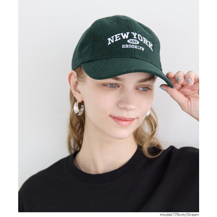 フェイクウールロゴキャップ レディース | coca | 詳細画像15 