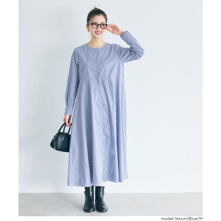 SOLOTEX(R)使用フレアシャツワンピース | coca | 詳細画像11 