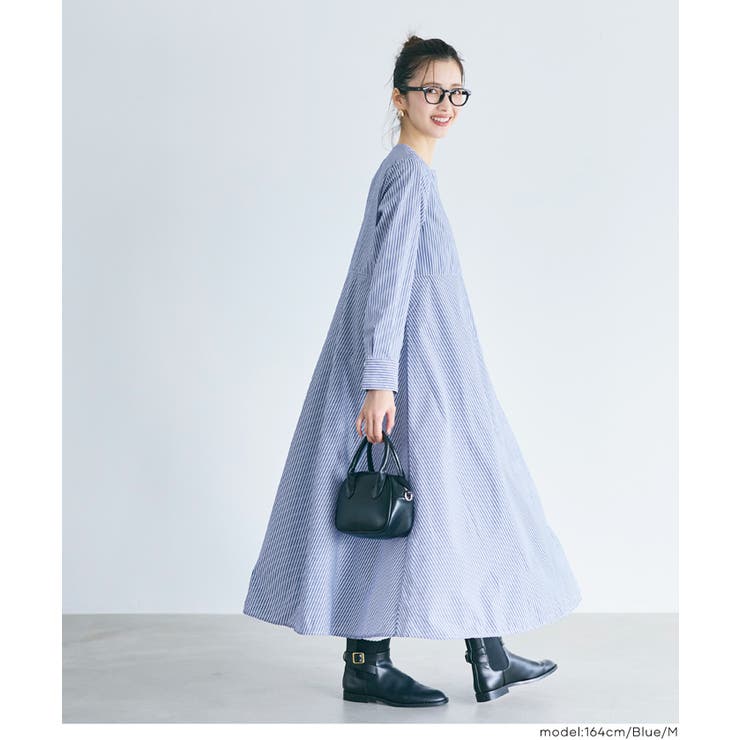 SOLOTEX(R)使用フレアシャツワンピース | coca | 詳細画像12 