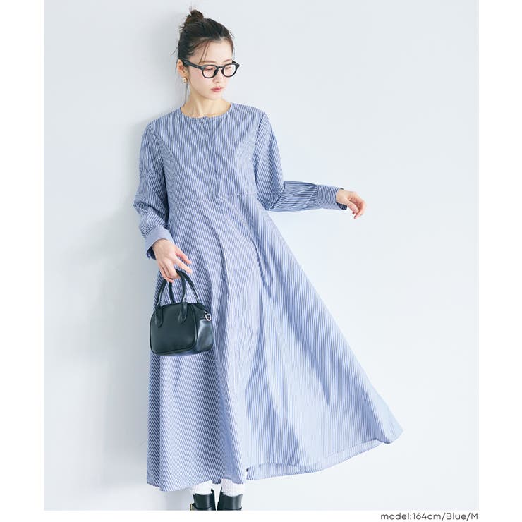 SOLOTEX(R)使用フレアシャツワンピース | coca | 詳細画像13 