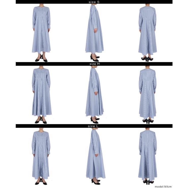 SOLOTEX(R)使用フレアシャツワンピース | coca | 詳細画像17 