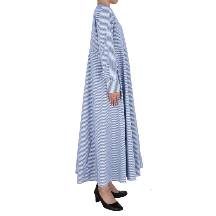 SOLOTEX(R)使用フレアシャツワンピース | coca | 詳細画像3 