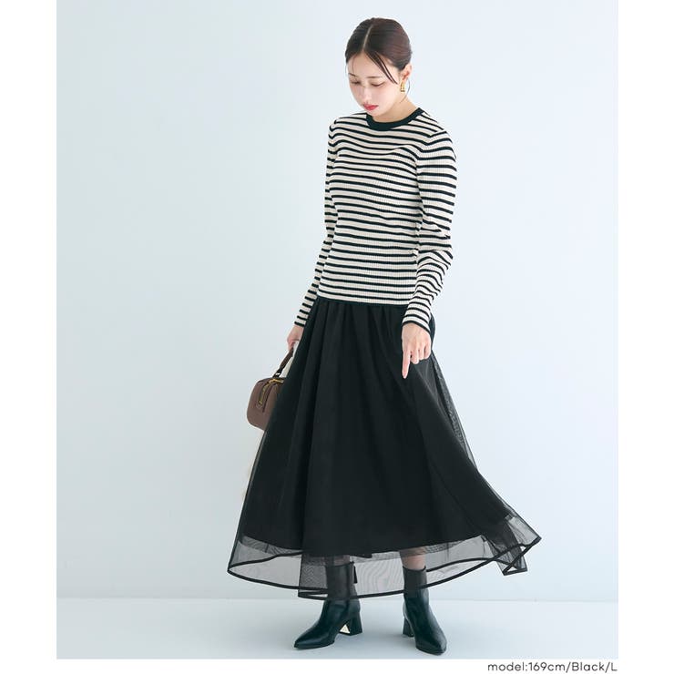 ［Black］ | チュールスカート | coca