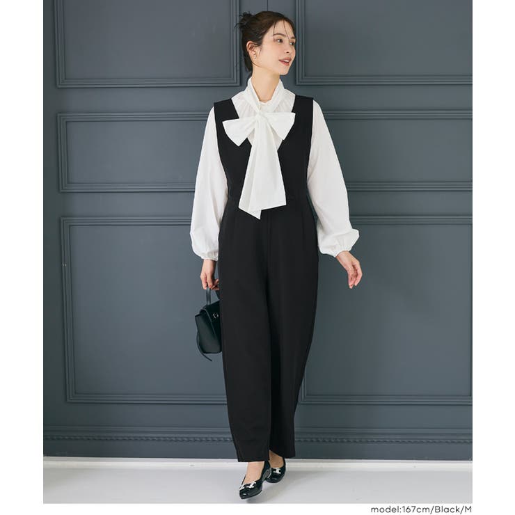 Vネックオールインワン | coca | 詳細画像6 