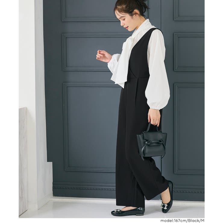 Vネックオールインワン | coca | 詳細画像8 