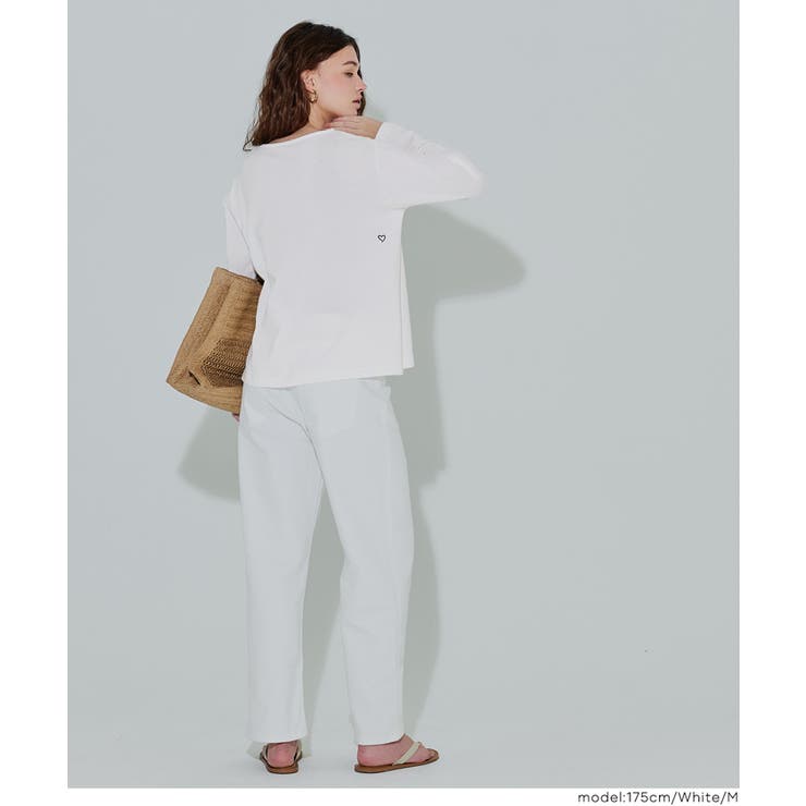 バックハートTシャツ レディース | coca | 詳細画像11 