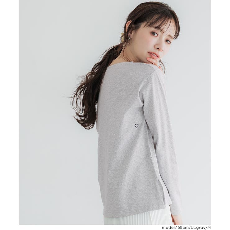 バックハートTシャツ レディース | coca | 詳細画像13 