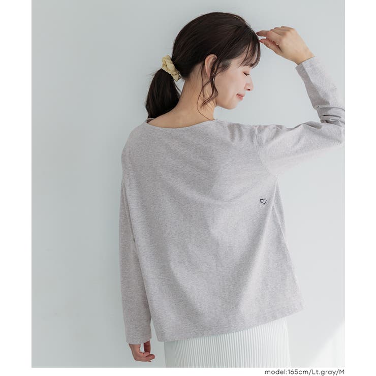 バックハートTシャツ レディース | coca | 詳細画像15 