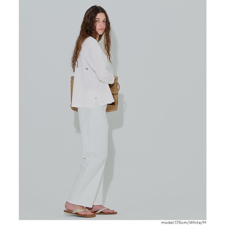 バックハートTシャツ レディース | coca | 詳細画像9 