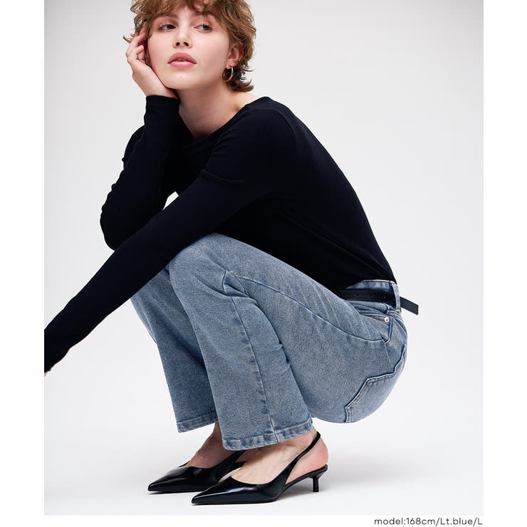 ムーヴデニムスリムパンツ | coca | 詳細画像13 