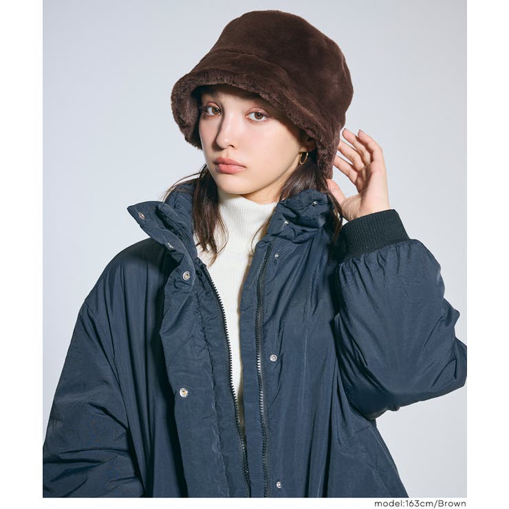 冬コーデを格上げする、ふわもこファーハット | coca | 詳細画像7 