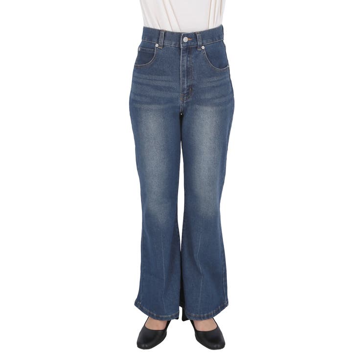 ムーヴデニムフレアパンツ | coca | 詳細画像4 