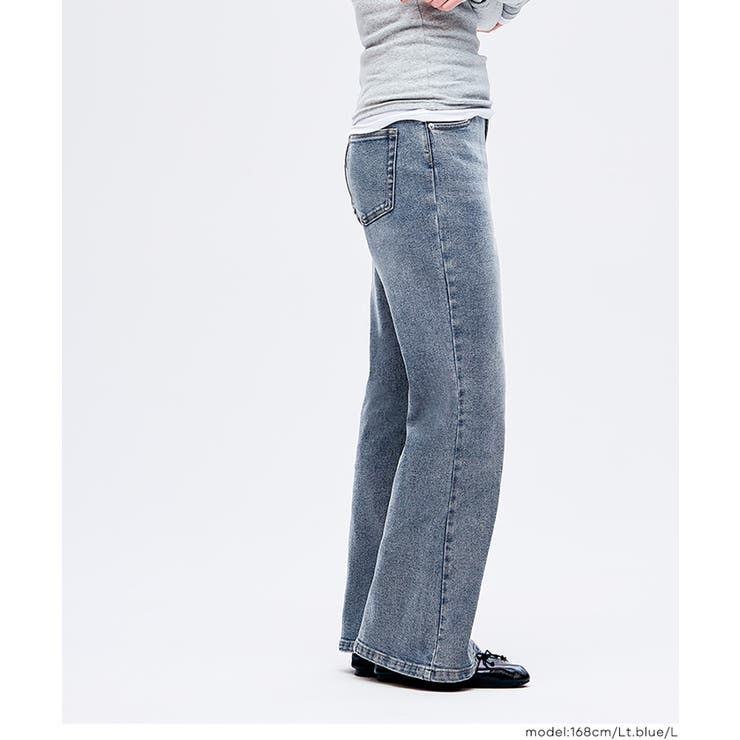 ムーヴデニムフレアパンツ | coca | 詳細画像10 